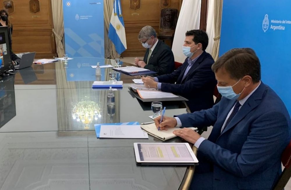 Sin fecha para la reunión por Portezuelo del Viento / Prensa Ministerio del Interior.