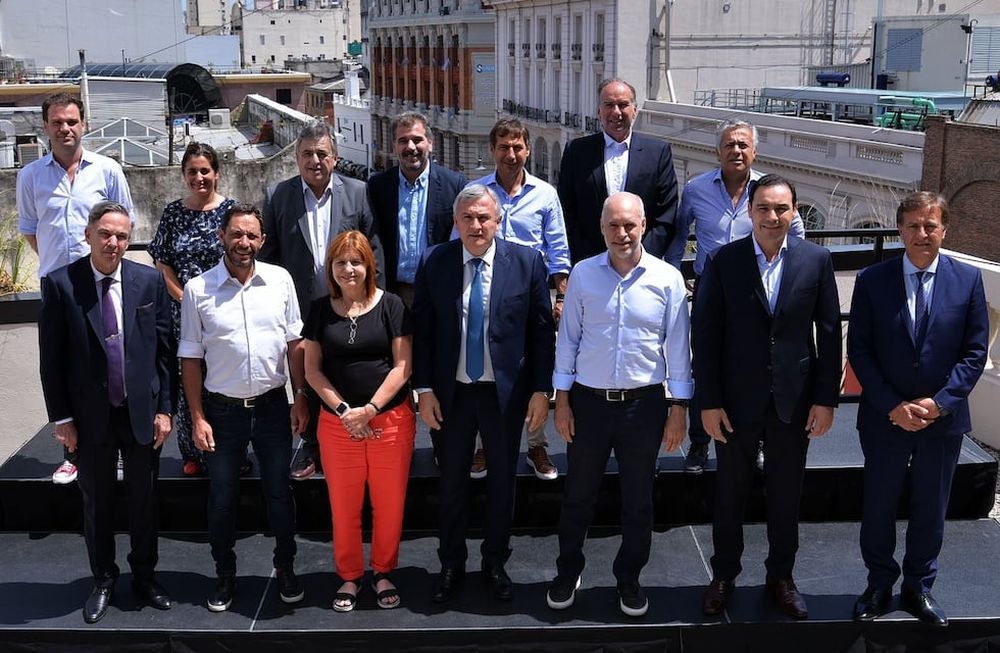 Reunión de la Mesa Nacional de Juntos por el Cambio