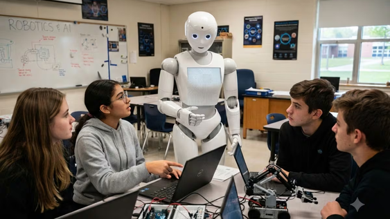 Polémica en Nueva York por la implementación de una maestra robot