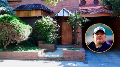 Los Andes | Entre los bienes a subastar se encuentra la casa de Villa Devoto que Diego le regaló a sus padres,
