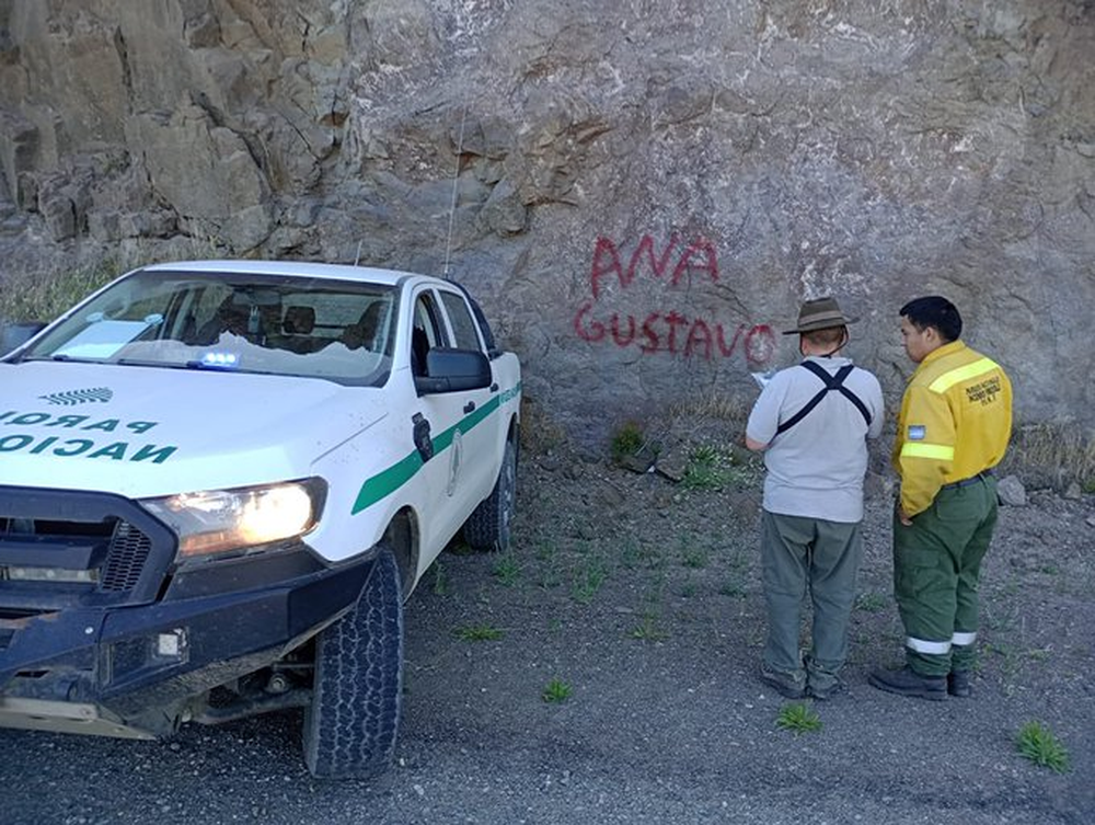 Un camionero dañó el patrimonio natural en Nahuel Huapi y quedó identificado.