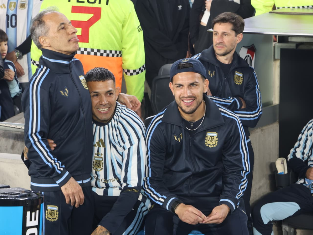 Los Andes en la despedida de Lionel Messi: todo el color de los hinchas de la Selección Argentina.