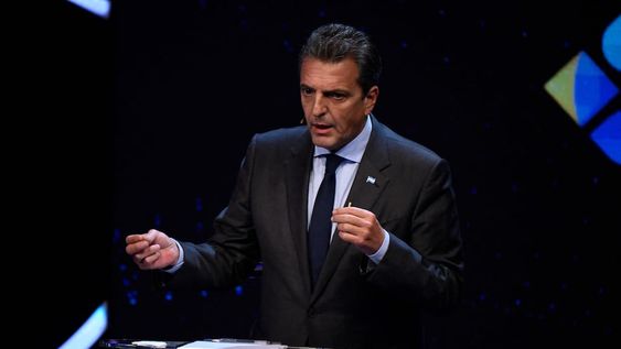 Tras el dabet, Sergio Massa.retoma su campaña con recorridos por las provincias. Foto: Corresponsalía