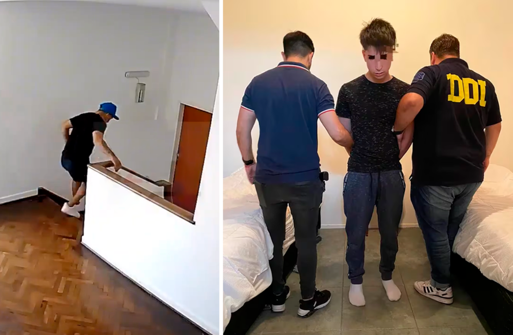 El joven detenido no es uno de los tres hombres que estaban en el lugar del crimen, pero se cree que fue un partícipe necesario. Foto: Gentileza
