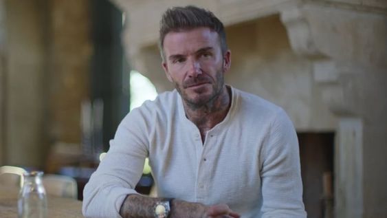 Beckham recuerda su vida en el fútbol.