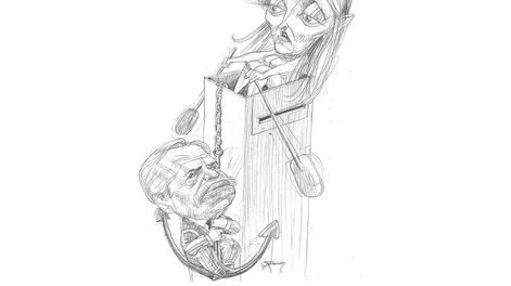 Caricatura: Gabriel Fernández.