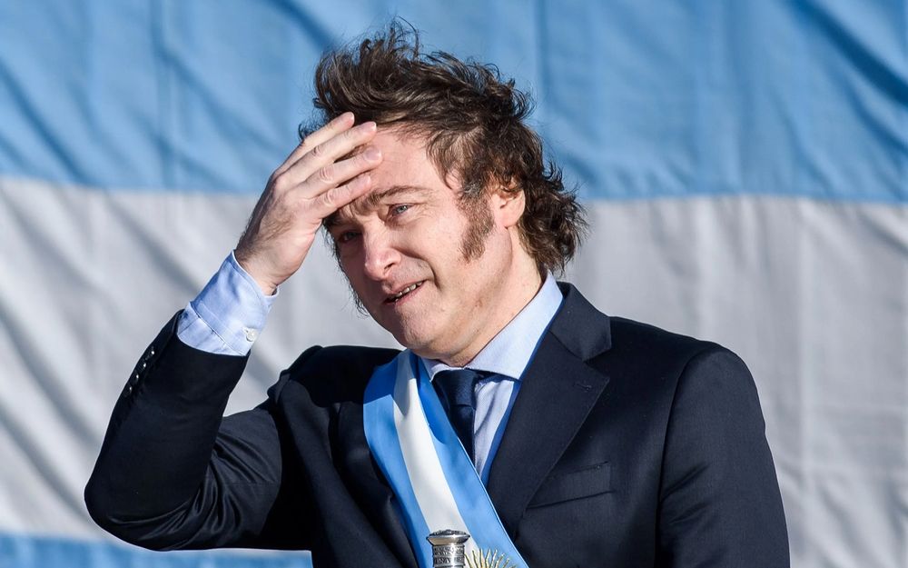 El presidente Javier Milei&nbsp;