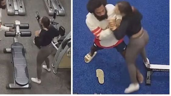 La joven se encontraba realizando ejercicio sola en un gimnasio del complejo de departamentos donde ella vive. Gentileza: El Universal.