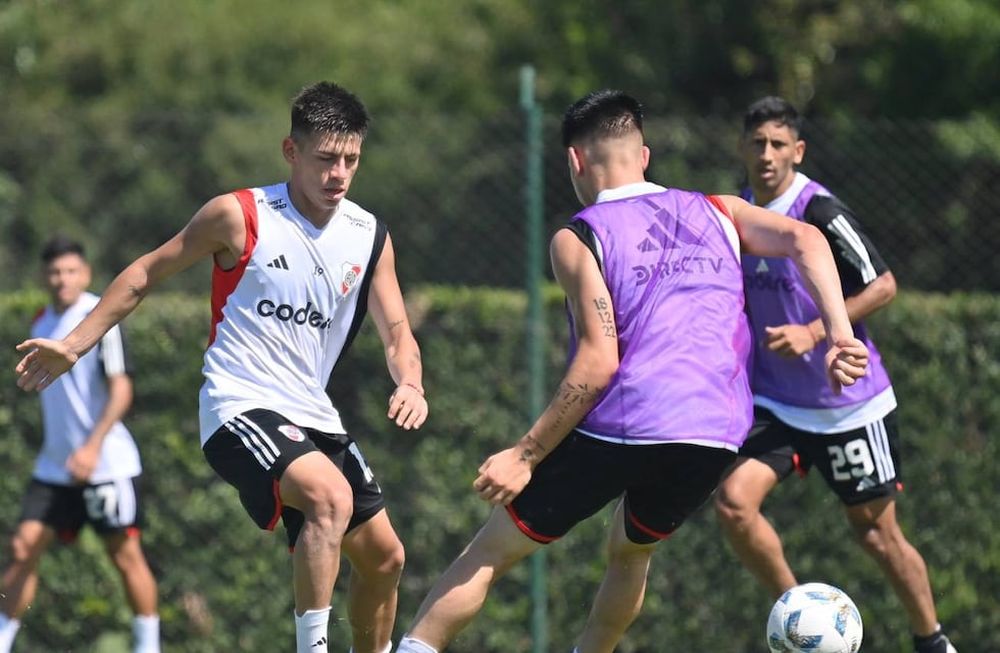 River y las dudas para el partido ante Boca (Prensa River)