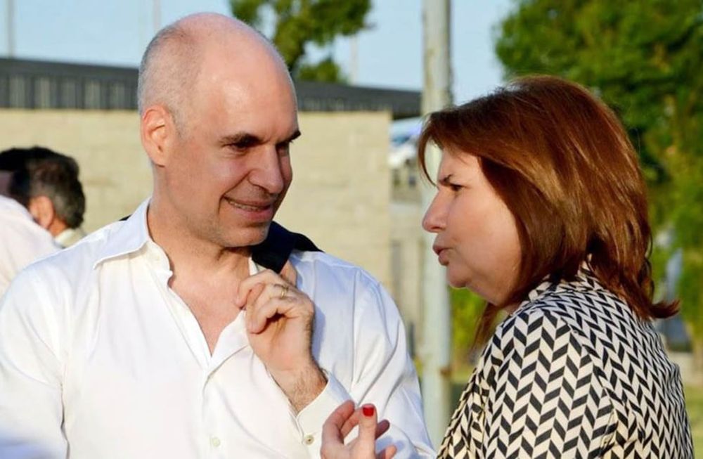 Horacio Rodríguez Larreta y Patricia Bullrich.