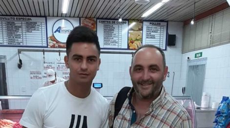El Pity Martínez eligió el sur de Mendoza para pasar sus vacaciones