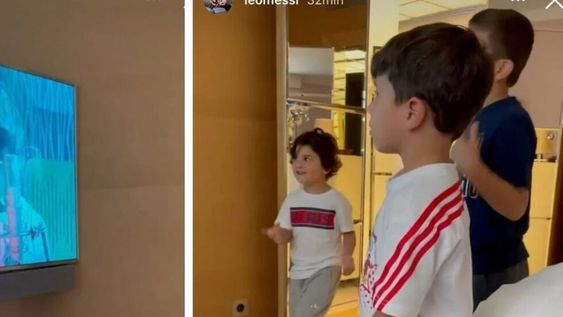 Los Messi, fanáticos de Bizarrap. / (@leomessi) Los Messi, fanáticos de Bizarrap. / (@leomessi)