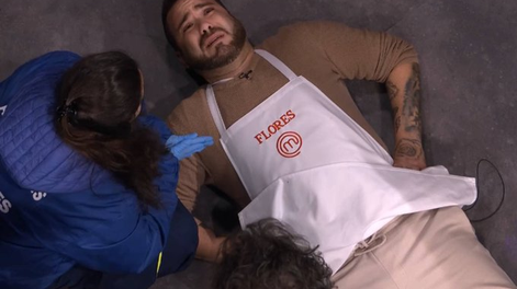 Flores abandonó MasterChef España.