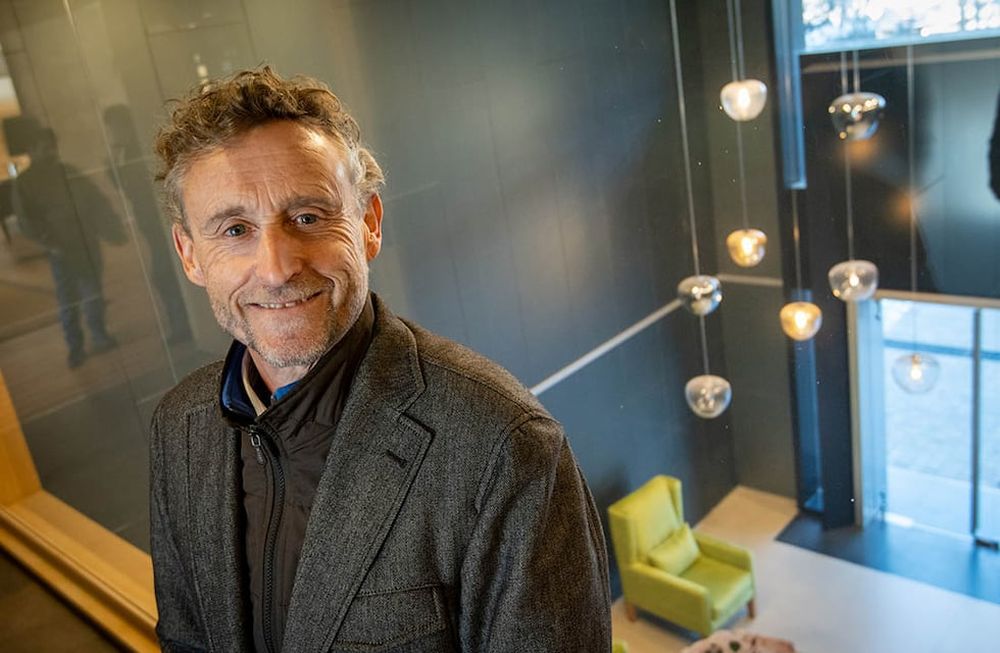 Entrevista al empresario inglés Richard Brake. Foto: Ignacio Blanco / Los Andes