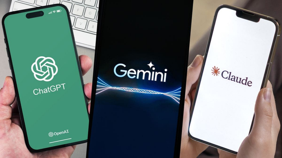 Existen diversas inteligencias artificiales, pero las reinas del mercado siguen siendo 3: Chat GPT, Gemini y Claude.