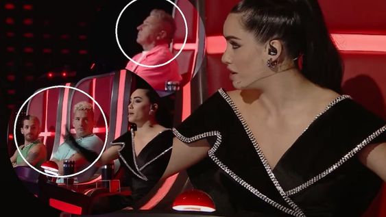 Tenso cruce entre Lali Espósito y los Montaner en La Voz Argentina (Captura Telefe)