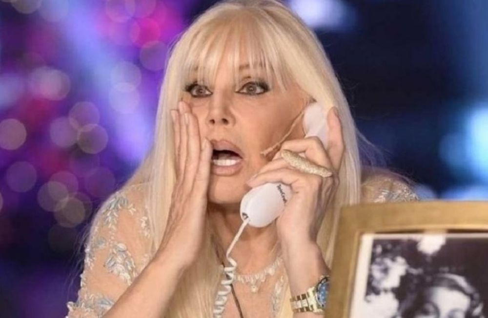 Susana Giménez se preocupó por la salud de Diego Maradona