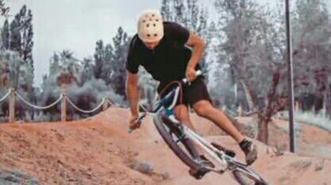 Los Andes | BMX: Quién es el mendocino que compitió con “El Maligno” y quiere fabricar rampas en toda la provincia para difundirlo. Foto: Gentileza Maycol Campos