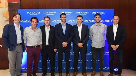 Los Andes | Diego Badaloni, Ariel Bernardi, Flavio Kristich, Gianni Badaloni, Juan Franco Badaloni, Leandro Bernardi y Mauricio Badaloni. Foto: Los Andes.
