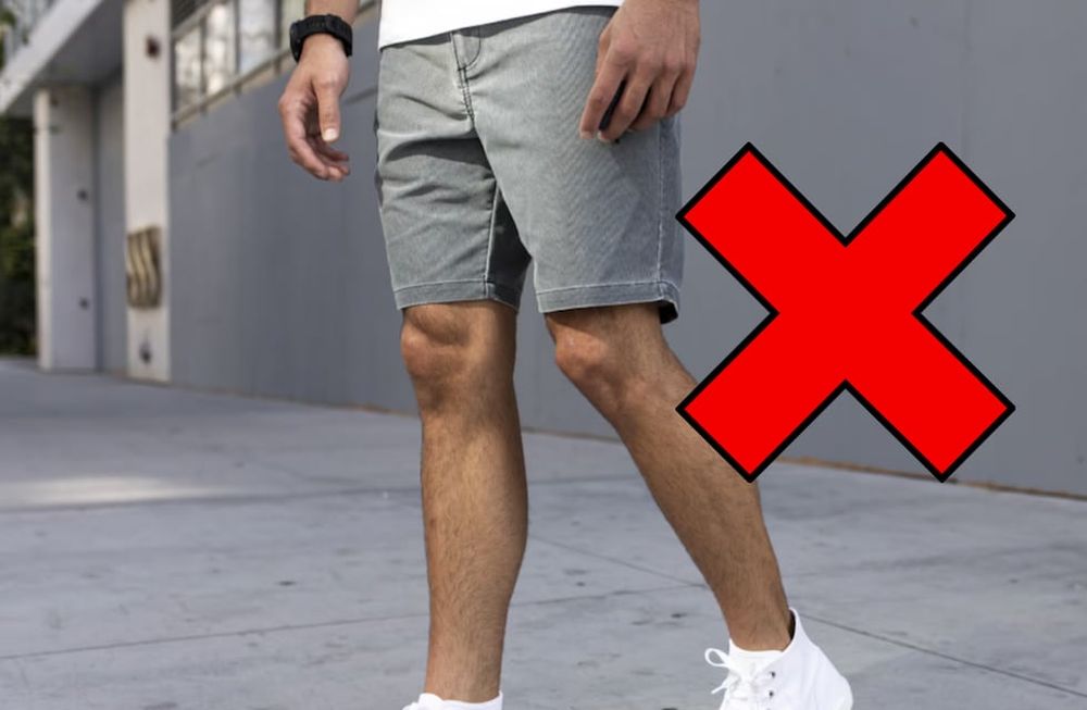 Gris Combinaciones De Shorts Hombres Bermudas Holgadas Gris Claro