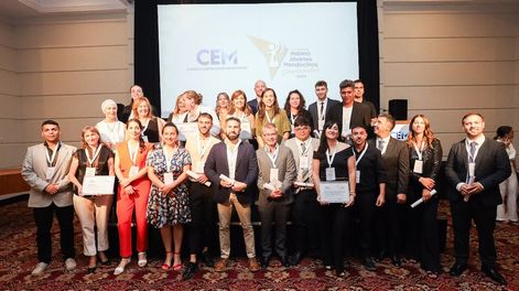 El Consejo Empresario Mendocino entregó el Premio Jóvenes Mendocinos Destacados 2024. Gentileza CEM