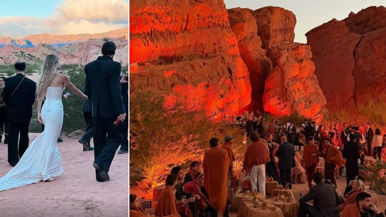 Escándalo en Cafayate: las fotos y videos desde adentro del casamiento en la reserva que desatan la furia en redes.