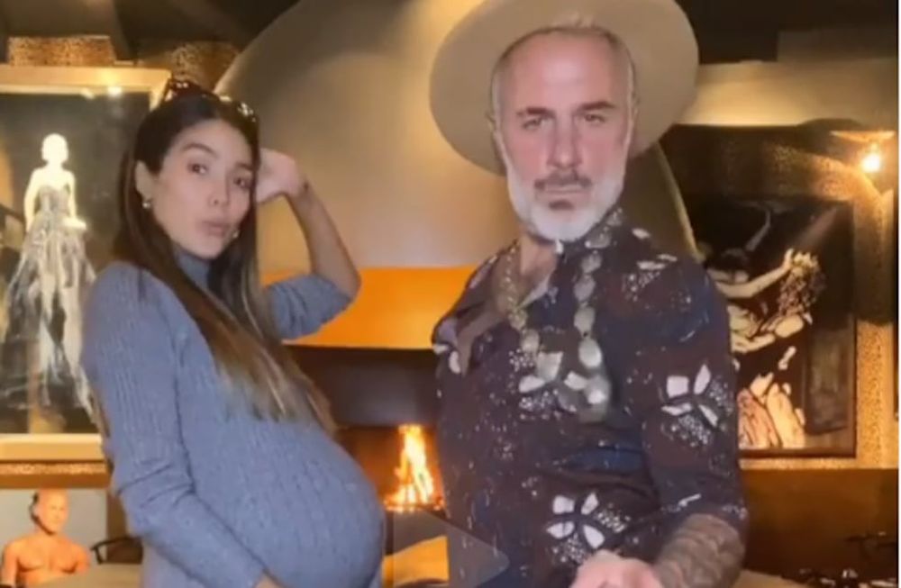 Nació Blu Jerusalema, la hija de Gianluca Vacchi y Sharon Fonseca