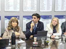 El ministro de Gobierno, Infraestructura y Desarrollo Territorial, Natalio Mema, expuso la pauta presupuestaria de su cartera para el 2027