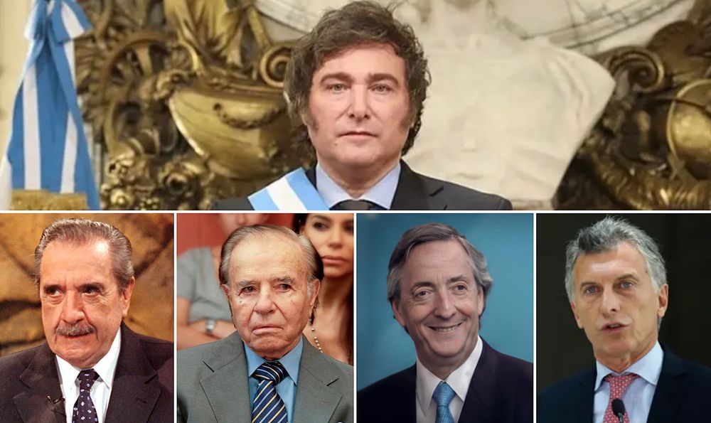 Presidentes argentinos.