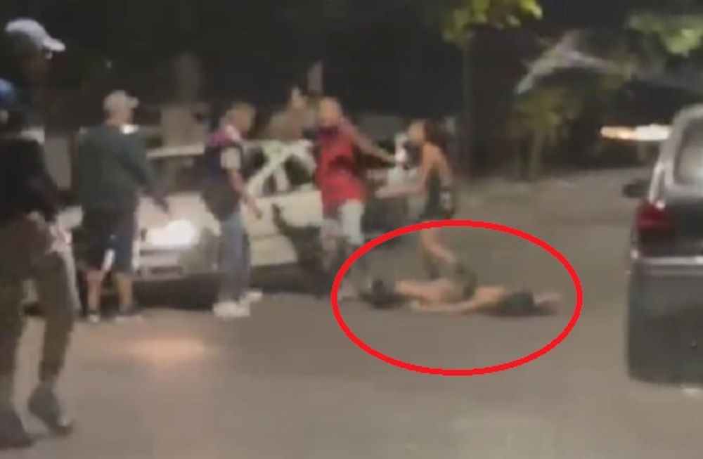 Samira, Julieta y Matías habían ido a bailar en el auto de Renzo, quien es amigo y dueño del auto en el que había salido el grupo - Captura de video