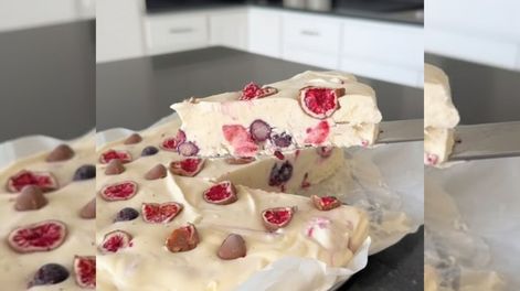 Los Andes | torta helada de frutos rojos