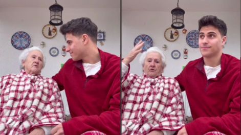 El joven le reveló su homosexualidad a su abuela y sus cambios de opiniones se volvieron viral.