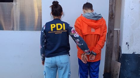 G.J.G.P. se había fugado del ex Cose y hoy fue recapturado. Gentileza Ministerio de Seguridad.&nbsp;