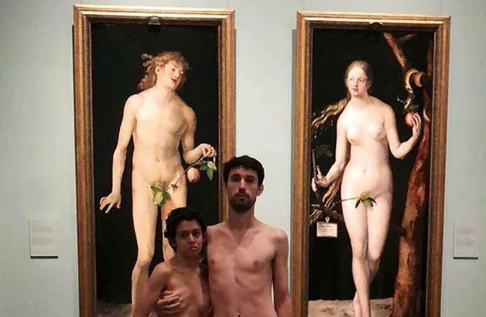 Por amor al arte se desnudaron en pleno Museo del Prado y terminaron presos