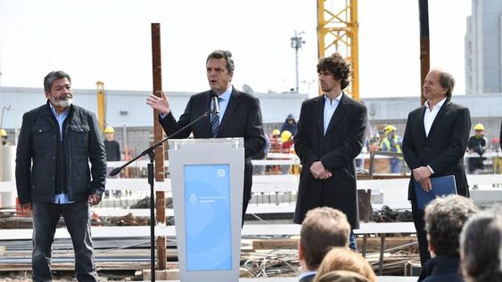 El ministro de Economía, Sergio Massa, destacó la promulgación de la Ley de Incentivo a la Construcción Federal Argentina y Acceso a la Vivienda. Gentileza / Presidencia de la Nación