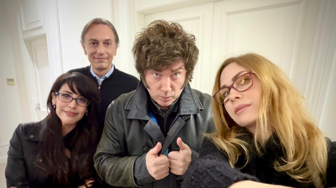 Los Andes | Milei recibió a un grupo de influencers libertarios en Olivos