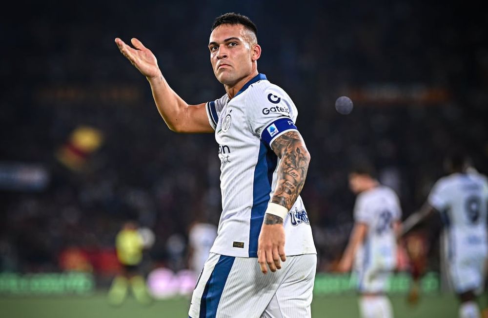 Lautaro Martínez hizo un golazo para el Inter, y sumó un récord. / Foto: web