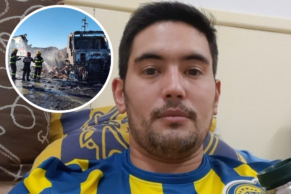 Amílcar Nicoletti era hincha de Rosario Central y falleció en un accidente junto a sus dos hijos