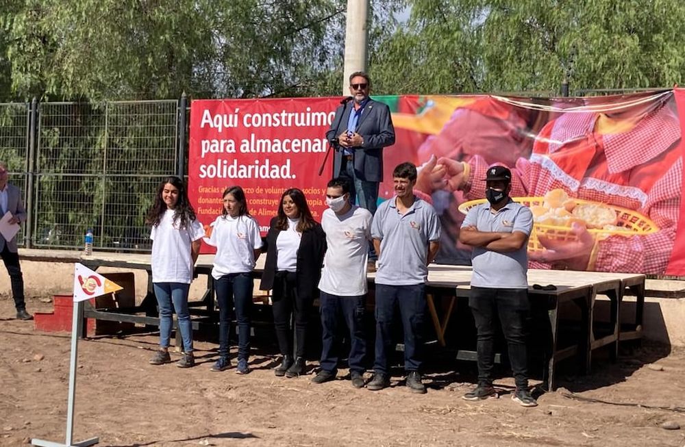 Banco de Alimento Mendoza realizó un acto en conmemoración a sus 20 años y anunció la construcción de su casa propia, con sede en Godoy Cruz.
