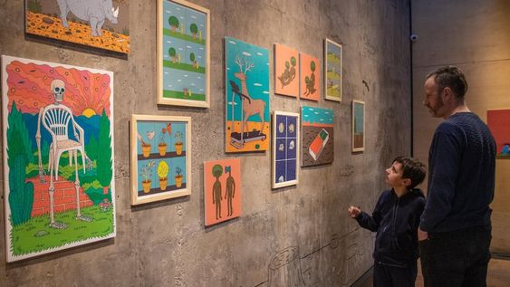 Federico Calandria presentó “Forestal” en el Anexo MMAMM