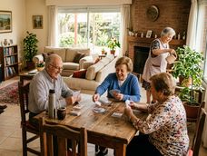 Las residencias para adultos mayores en Mendoza experimentan un aumento significativo, impulsado por cambios demográficos. | Imagen ilustrativa creada con IA.