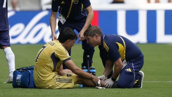 Mundial de Clubes: Zeballos salió lesionado y fue la gran decepción de la tarde.&nbsp;