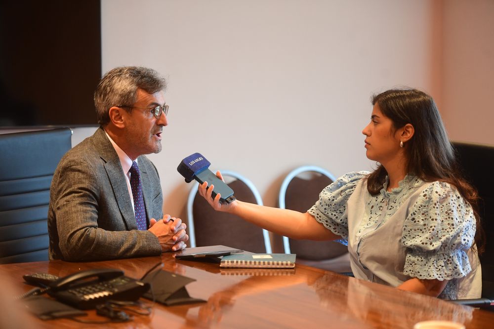 Martín Rappallini, presidente de la UIA, visitó Mendoza en el marco de las actividades empresariales de Vendimia y habló sobre impuestos y competitividad.