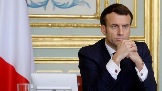 Emmanuel Macron, presidente de Francia (AP).