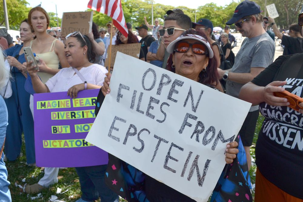 Protesta contra Trump en Miami (Florida) Protesta contra Trump en Miami (Florida)