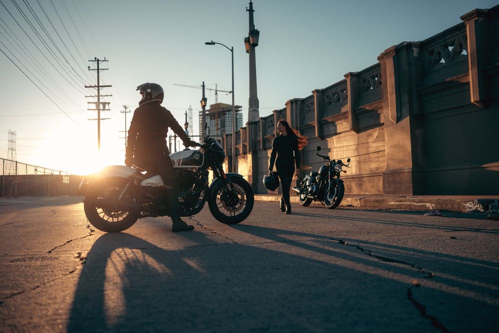 Moto Royal Enfield.
