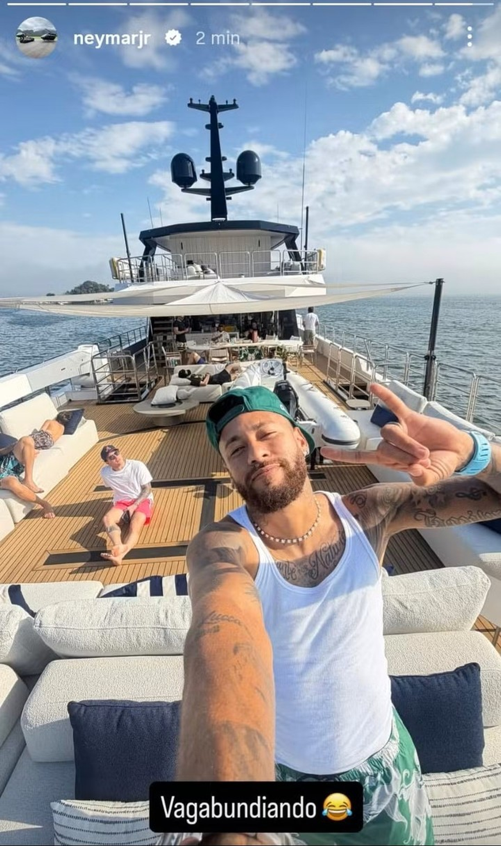 Neymar respondi&oacute; al d&iacute;a siguiente con una publicaci&oacute;n en sus redes sociales.