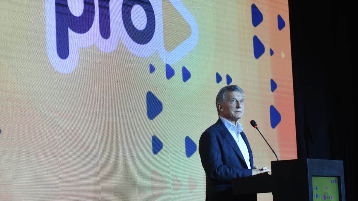 Mauricio Macri dio el 