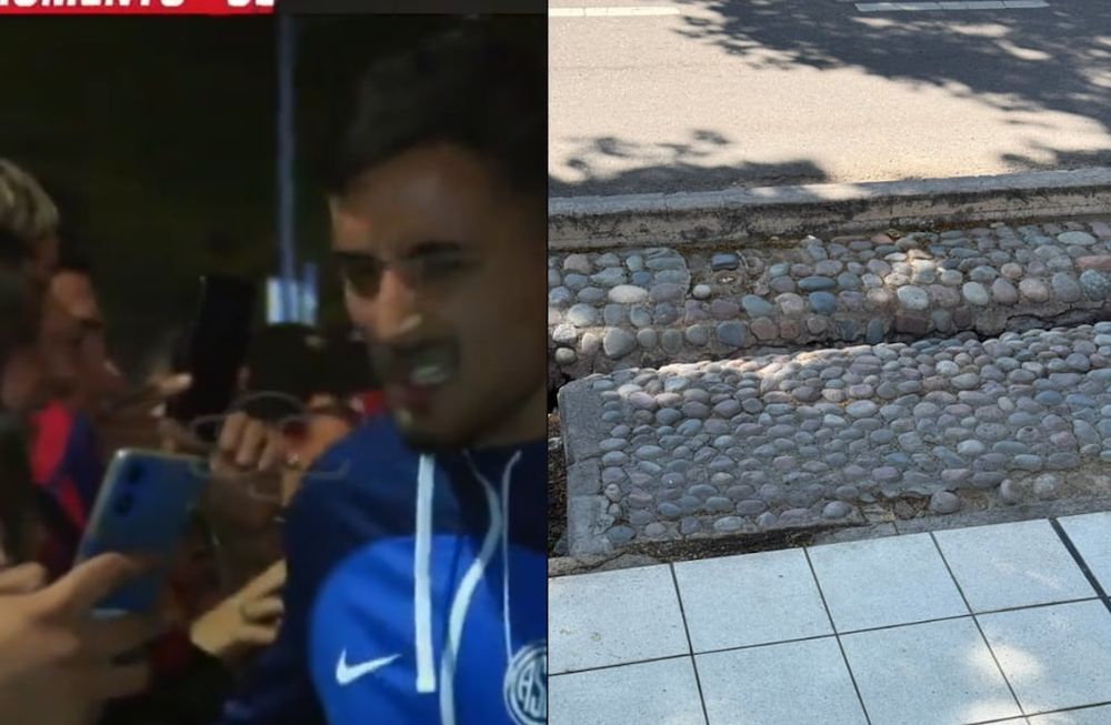 La acequia le dio una mano al Tomba, y marginó a un futbolista rival.