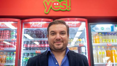 Luciano Pugni propietario de la cadena Yes! / Foto: Ignacio Blanco
